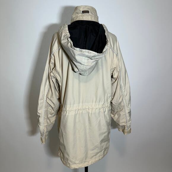 Woolrich Khaki Shell Rain Windbreaker Coat Jacket Waterproof Womens Size Small S - Picture 4 of 12